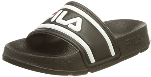 FILA Morro Bay kids Unisex-Kinder Slipper, Schwarz (Black), 34 EU