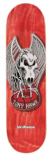 Birdhouse Skateboard-Brett / Deck, 21 cm, Rot