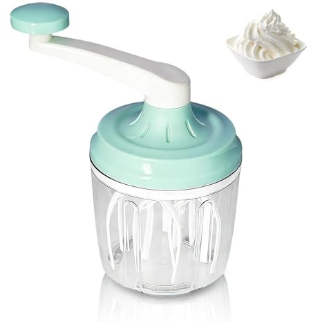 Batteur Manuel,Batteur à oeufs Mélangeur à oeufs Mélangeur à café, 1200 ml Fouet manuel Ménage Petit mousseur à crème Mélangeurs Outil de cuisson pour la cuisine à domicile