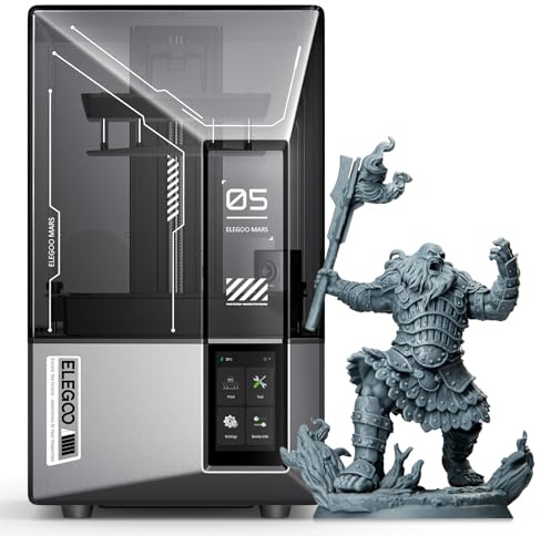 ELEGOO Mars 5 Ultra 9K Resin 3D Printer, 150mm/h, Intelligent Detection