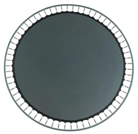 Tappeto Elastico Telo Ricambio Trampolino, Tappetino da salto a molla di sicurezza resistente all'acqua e resistente ai raggi UV, Trampolino con struttura rotonda da 6/8/10/12/13/14/15/16 piedi