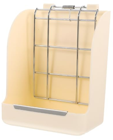 CORHAD Meerschweinchen Kuscheln Feeder Bunny Rack Lagerung Chinchilla Lebensmittel Rack Hamster Gras Rack Weiß