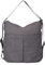 KCB Bolso Mochila Match | Estilo Moderno y Espacioso | Diseño Versátil y Convertible | Ideal para el Día a Día | Asas Ajustables | 100% Vegano | Color Gris