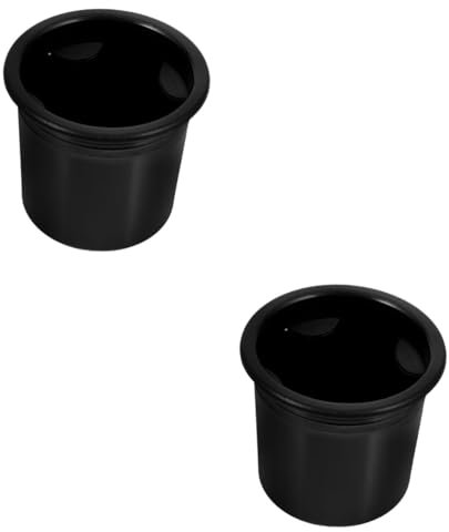 Beatifufu 2pièces Porte-gobelet Encastré Anti-déversement pour Camping- Voiture Accessoire Pratique pour Éviter Les Éclaboussures