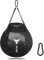 Mytra Fusion Wrecking Ball Boxsack, rund boxsack ungefüllt 2 Fuß, boxsack hängend für Boxen, Kampfsport, Kickboxen und MMA boxsack (schwarz)