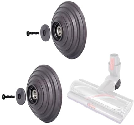 YUYUEMI för Dyson Direct Drive Cleaner Head Wheels Reservdelar, V-Ball Cleaner Head Reservdelar för Dyson V10 V11 100 W Dammsugare med högt vridmoment