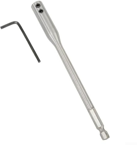 Juego de 2 barras de extensión de brocas de 150 mm, 300 mm, vástago hexagonal (150 mm)