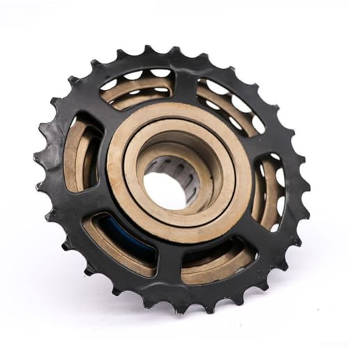 Oniissy Tornillo de 6/7/8 velocidades para rueda libre de bicicleta, relación de transmisión 13/14-28T, construcción de acero de alto carbono, compatible con sistemas de 6 velocidades (posición de 8