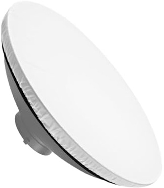 JUJUFREE 55 centimetri Morbido Diffusore Lampada Copertura Panno Diffusore Riflettore Lampada Calzino per Lampeggiante Luce di Bellezza Piatto Fotografia Studio