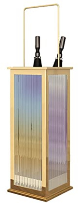 XDMINGY Umbrella Stand Storage for Entryway Creative Gradient Color Umbrella Stand Holder Home Umbrellas Barrel Storage Racks Rain Gear Rack Home Decor(A)