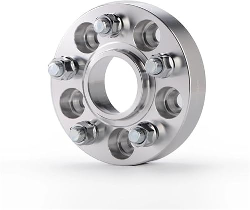 Spurverbreiterungen Für E60 E90 Geschmiedete Felgen Mit Zentrierring, Lochkreis 5x120, Nabenbohrung 72,6 Mm Spurverbreiterung Für Autos(Silver 1PCS,20 mm)