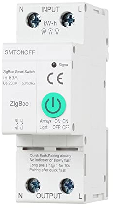 Tuya Smart ZigBee Energiezähler IoT Switch Over Under Voltage Load Protection Prepaid Meter