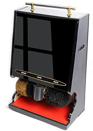 Automatisk induktionsskoputsare, rengöringsborstesats skoputsmaskin, for hotellentré