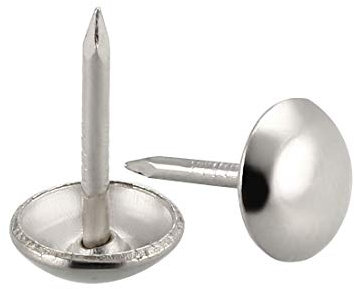 sourcing map 50 Stk. Polsternägel Möbel Nädel Daumen Tack Pins Kopfdurchmesser 9mm/0,35