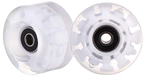 BESPORTBLE 2stücke Strapazierfähige Doppelreihe Rollschuhräder Mit Lager Geeignet Für Inline-Skates Und Rollschuhe Für Outdoor-Sportarten Sportfähigkeiten Von Kindern