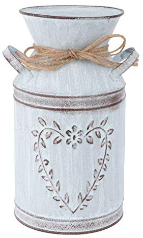 HEMOTON 1pièce Pot De Fleurs avec Motif Cœur Support De Plante Vintage pour Déco De Jardin Et Intérieur Élégant Et Pratique pour Maison Bureau Ou