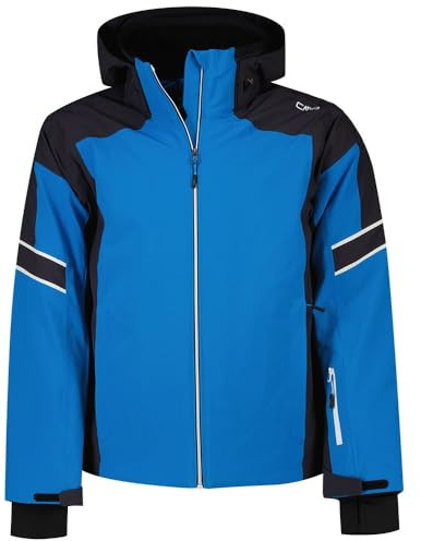 CMP - Herrenjacke mit Kapuze und Reißverschluss, Fluss, 46