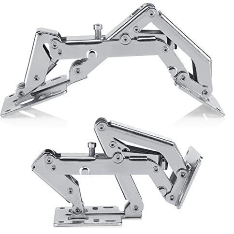 SBTRKT 2er-Pack 170°-Schrankscharniere, versteckte hydraulisch verstellbare Scharniere for Kleiderschränke, Weinschränke, Vitrinen usw.