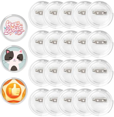 WENLISELL 100 PCS 38mm Badge Making Kit, Make Your Own Button Badges