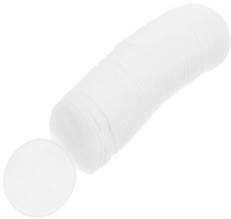 Beaupretty 100stücke Wattepads aus Baumwolle Saugfähige Make-up-entferner-pads für Gesichtsreinigung Beidseitig Verwendbar Einwegpads für Hautpflege-tools