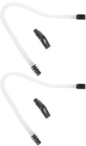 WESIEVYA Tube de Mélodica Flexible en Abs pour Débutants et Garçon et Filles, Jeu à Domicile, Qualité Sonore et Longue Durée, 2 Ensembles avec Embouchure Colorée Élégante