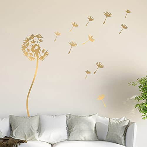 Pusteblume Set_pri Wandtattoo in 6 Größen - Wandaufkleber Wall Sticker - Dekoration, Küche, Wohnzimmer, Schlafzimmer, Badezimmer
