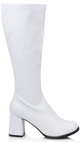 Ellie Shoes Kniehohe Stiefel für Damen, Weiss/opulenter Garten, 37.5 EU