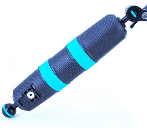 DIVTEK Float Arm D52-220 Scuba Diving Buoyancy Diveces Bracket with Nauticam Bayonet Mount for Underwater Photography Cameras Tray Video Light Strobe Arms