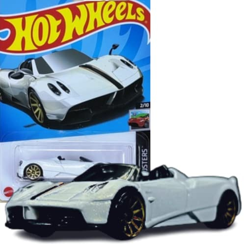 Hot Wheels - Pagani Huayra Roadster - '17 - Weiß - HW Roadsters 2/10 - Mint/NrMint Schiffe Luftpolsterfolie verpackt in einer Box