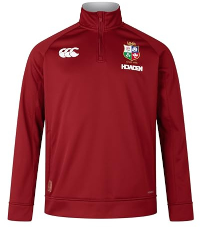 Canterbury Herren British & Irish Lions Canterbury Quarter-Zip Fleece Sweatshirt (1er Pack)