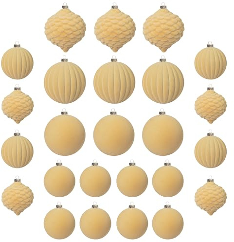 25 stück kunstoff Velvet weihnachtskugeln Khaki samt braun 6cm 8cm für Weihnachtsbaum christbaumkugeln braun Kugeln mit Haken Weihnachten deko Tisch
