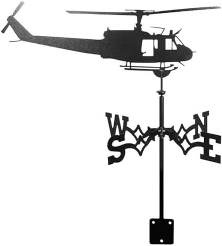 Barca a vela Barca a vela Silhouette Segnavento Indicatore di direzione del vento Strumento di misurazione professionale per giardino Fattoria Fienile Decorazione esterna Regalo -C
