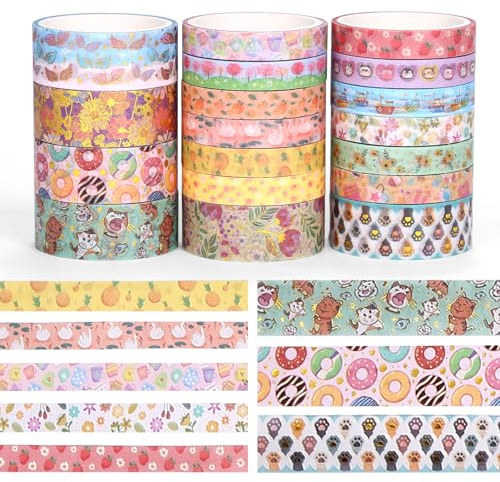 Kesote 18 Washi-tejprullar