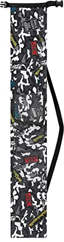 JUCHRZEY Multifunktions fiskespöfodral Oxford Cloth Thicken Canvas Fiskspöhållare Dragsko Fisketillbehör (1,3 m enkel sidficka)