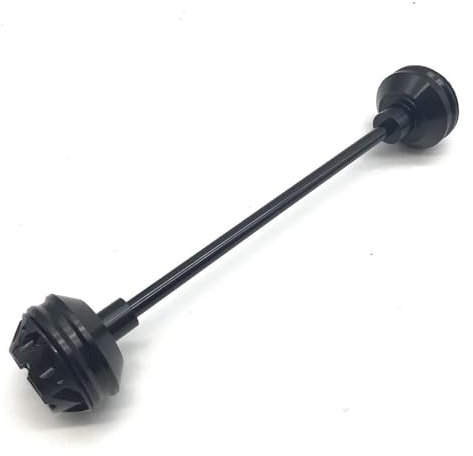 Protezione dagli Urti in Moto per B&MW R1200GS Radiatore Olio per R Nine T R1200R R1200RT Bobine Forcellone Supporto Vite Assale Ruota Anteriore Moto Forcella Crash Slider(Nero)