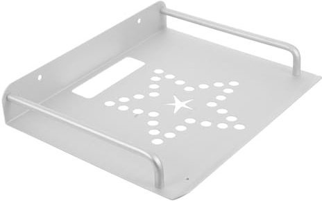 Tofficu Projector Mount Stand Router Bracket Aluminum Alloy Lightweight Wall Mount for Meeting Room Home Setup