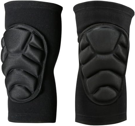 XNBTFK 1 Pair Black L Size knee pads for work trousers Knee Pads Work, Unisex Knee Pads for Work, Gardening, Construction, and Sports | Anti-Slip, Durable, and Comfortable Knee Protection