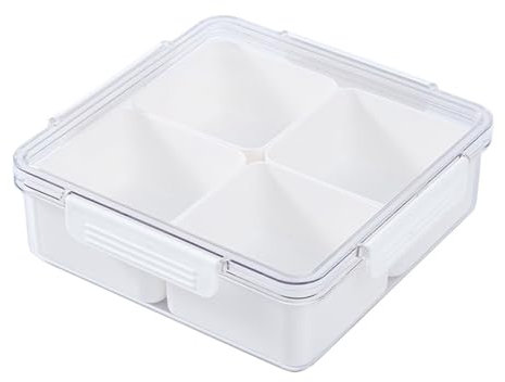 Food Storage Container Transparent PET and PP Multifunctional Kitchen Produce Storage Container with Sealed Lid Design for Fruits Vegetables and Snacks