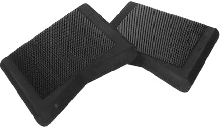 Milisten Kick Blocks for Drum Pedals Anti-Skid Plastic Drum Foot Pedal Stoppers Enhanced Stability for Single and Double Kick