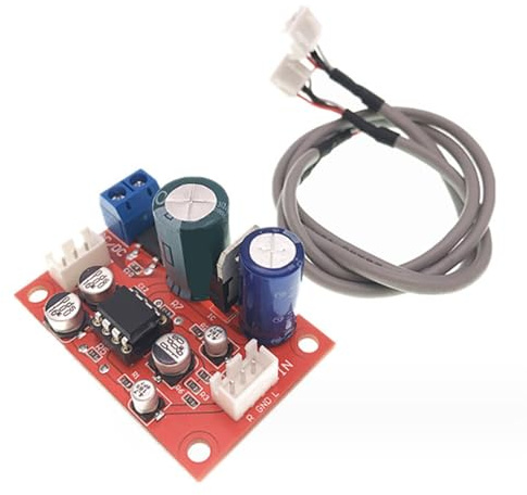 NE5532 Preamplifier Board for Clear Strong Sound Output, Wide Power Supply DC 9V-24V (AC 8V-16V), Op Amp Preamp Module Ideal for DIY Audio, Home Theater, Car Audio Systems
