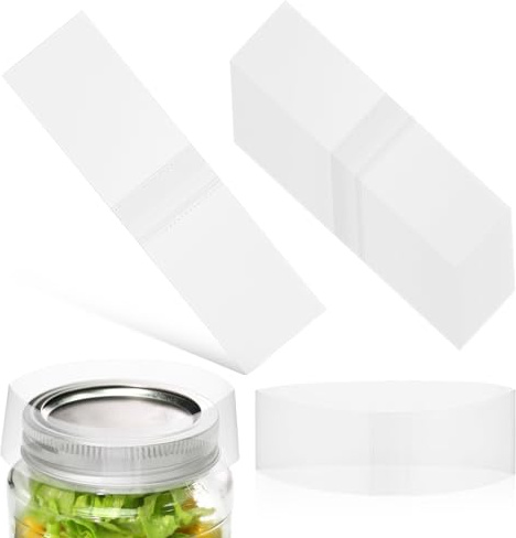 FUNOMOCYA Film Rétractable Industriel 1000 Pièces pour Scellage de Bouteilles, Plastique, Facile à Déchirer aux Deux Extrémités, Film Chauffant Polyvalent pour Emballage Sécurisé