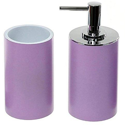 Gedy Yucca YU580-79 Ensemble d'accessoires de salle de bain Lilas