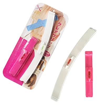 LuLiyLdJ Assistant de coiffure avancé Clip-on pour couper facilement les cheveux longs Modèle de jeu d'outils de coiffure professionnel (Rose)