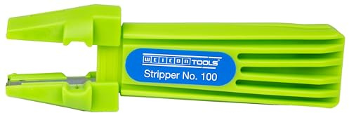 WEICON TOOLS Stripper No. 100 Green Line; Multifunktions-Abisolierwerkzeug von 0, 5-16 mm² / 4-13 mm Ø, Grün