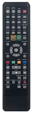 SE-R0343 Replace Remote Control fit for Toshiba DVD/Video Cassette Recorder DVR70 DVR80 DVR80KF