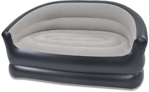 AVENLI Aufblasbares Sofa 138 x 87 x 71 cm – Bequemes Luftsofa für Camping, Garten & Wohnzimmer – Aufblasbare Couch für Drinnen & Draußen – Leicht, Robust & Platzsparend – Lounge Sofa & Chill Sessel