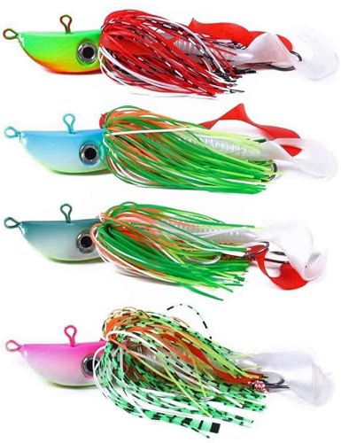 Njord Kalastus Norwegen Tiefsee Köder 12cm 4 Stück (100g) Gummifisch Dorsch mit Doppel Twisterschwanz und 2 Angsthaken | 3D Auge Raubfisch Köder Set Norwegen Köder (100g)