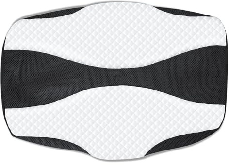 SAHEYER Kissenbezüge, Geruchsneutraler Memory Foam Kopfkissenbezug, Waschbaren Ersatzkissenbezug, Schwarz