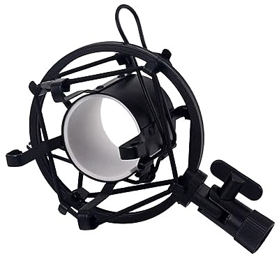 Metal SA18 Stand Mount Microphone Condenser Black Shockmount