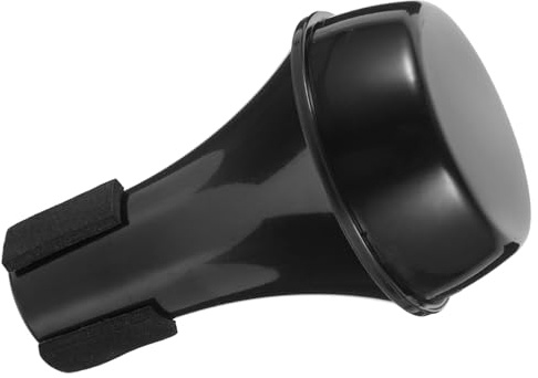 Levemolo Sordina per Tromba in Abs Nero, Silenziatore Mini Leggero per Pratica a Casa Design Elegante, Facile da Trasportare e Previene Deformazioni